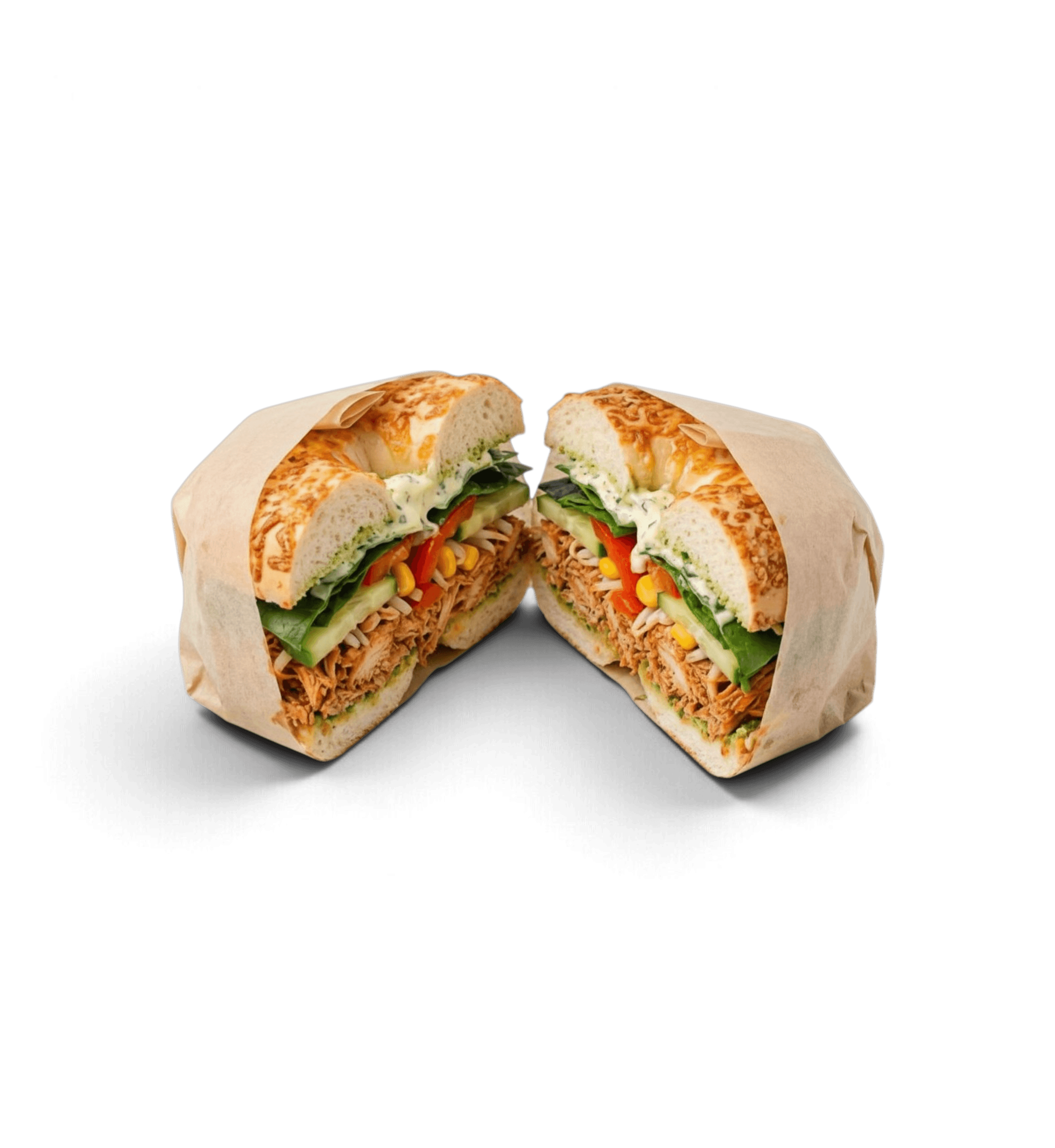 The Tandoori Chicken Bagel