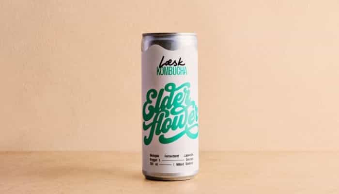 LÆSK kombucha Elderflower Øko