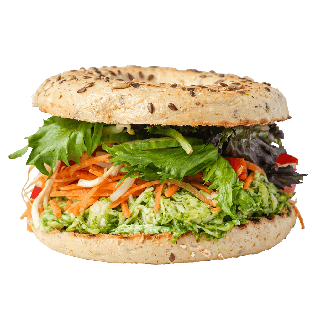 The Pesto Chicken Bagel