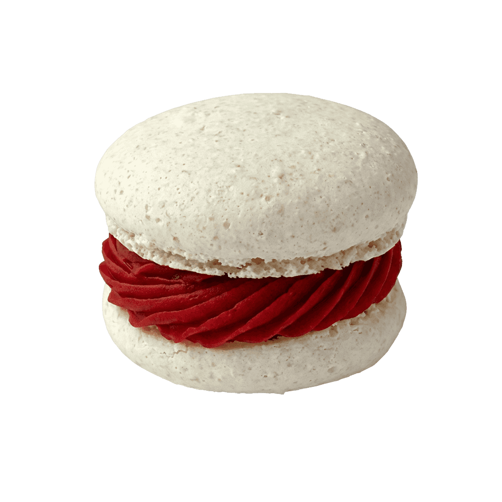 Macaron Hindbær