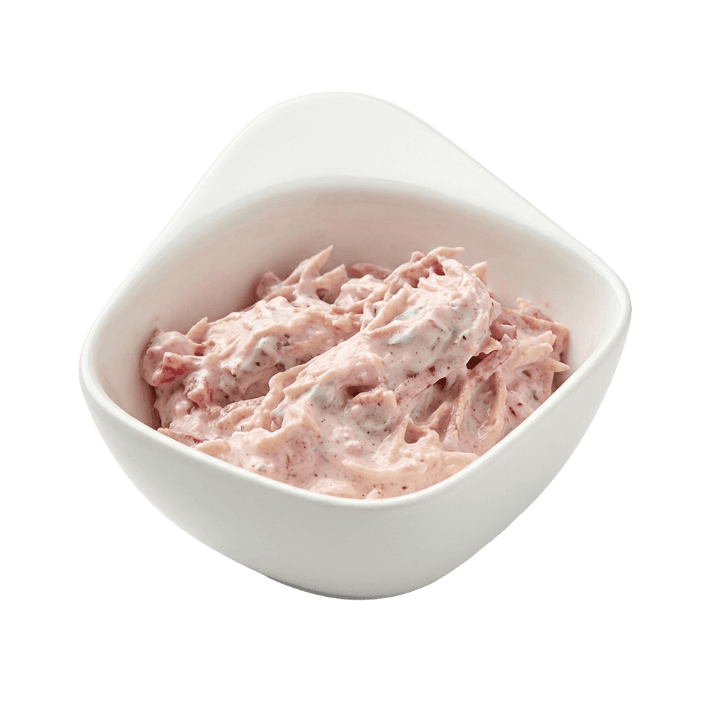 Skinke med italiensk salat 