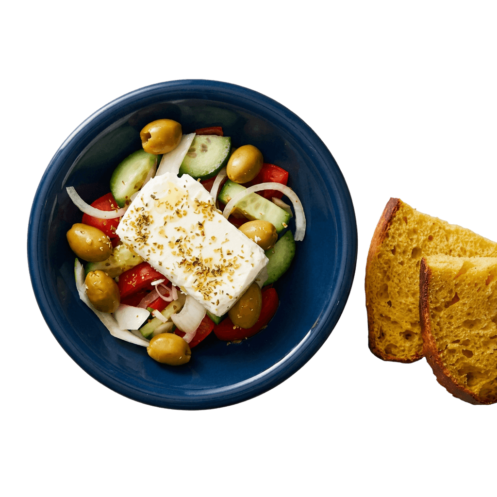 Græsk Salat (6 stykker)